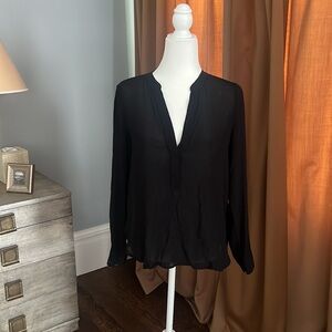 Vince black blouse, size 10